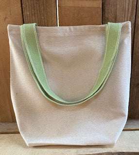 Natural 100% Organic Handmade Tote Bag