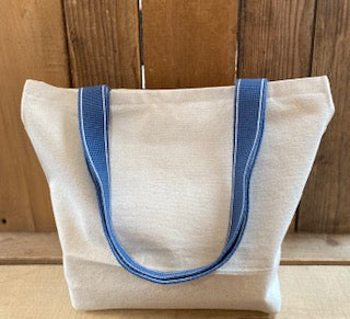 Natural 100% Organic Handmade Tote Bag